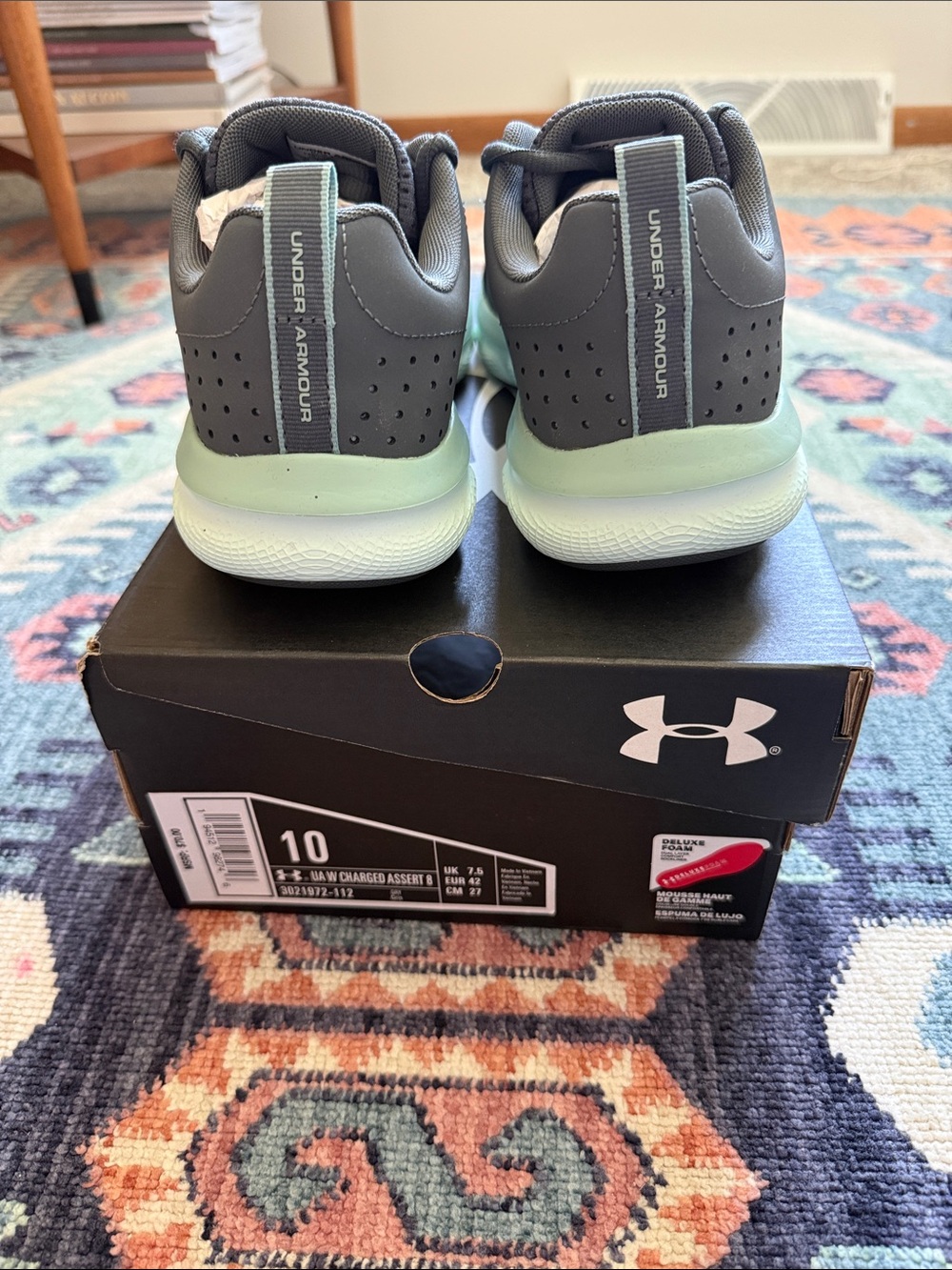 Under Armour Women’s Charged Assert 8 Shoes - Picture 3 of 3